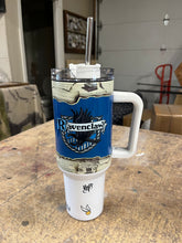 Load image into Gallery viewer, Harry Potter 40oz with handle Gryffindor, Ravenclaw or other houses tumbler can be personalized - Knot In Your House