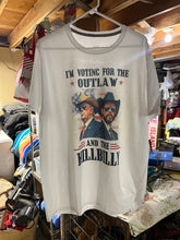 Load image into Gallery viewer, Vote Hillbilly and outlaw Tee Trump Vance 2024 political t shirts Adult unisex