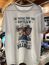 Load image into Gallery viewer, Vote Hillbilly and outlaw Tee Trump Vance 2024 political t shirts Adult unisex