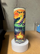 Load image into Gallery viewer, Happy Halloween Tumbler with witch - Knot In Your House