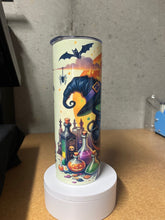 Load image into Gallery viewer, Happy Halloween Tumbler with witch - Knot In Your House