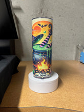 Load image into Gallery viewer, Happy Halloween Tumbler with witch - Knot In Your House