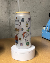 Load image into Gallery viewer, Christmas Classic Beer Can Glass