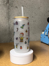 Load image into Gallery viewer, Christmas Classic Beer Can Glass