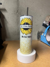 Load image into Gallery viewer, Custom Sunflower Tumbler |