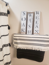 Load image into Gallery viewer, Wash Brush Flush Bathroom Signs - Knot In Your House