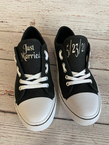 Wedding Bridal Sneakers - Knot In Your House