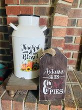 Load image into Gallery viewer, Rustic Fall Bucket List Sign - Knot In Your House