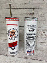 Load image into Gallery viewer, Political Humor Gift Custom Trump Tumbler Cup Stainless Steel Skinny Liberal Tears - Knot In Your House