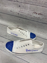 Load image into Gallery viewer, Personalized Canvas Wedding Shoes - Knot In Your House