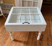 Load image into Gallery viewer, 2 Pane Wood Window Accent Table - Knot In Your House