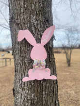Load image into Gallery viewer, Spring Door Hanger Easter Bunny Wall Decor - Knot In Your House
