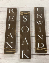 Load image into Gallery viewer, Farmhouse Bathroom Signs - Knot In Your House