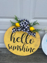 Load image into Gallery viewer, 21" Round Front Door Hangers Summer, Spring, Etc ON SALE TODAY $25 - Knot In Your House