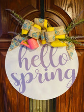 Load image into Gallery viewer, 21" Round Front Door Hangers Summer, Spring, Etc ON SALE TODAY $25 - Knot In Your House