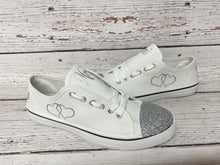 Load image into Gallery viewer, Personalized Canvas Wedding Shoes - Knot In Your House