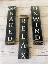 Load image into Gallery viewer, Wash Brush Flush Bathroom Signs - Knot In Your House