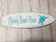 Load image into Gallery viewer, Wooden Surfboard Sign Custom Orders Welcome - Knot In Your House