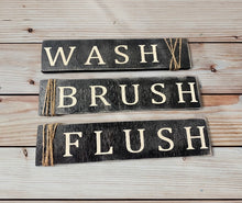 Load image into Gallery viewer, Farmhouse Bathroom Signs - Knot In Your House