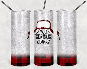 Merry Christmas Shitters Full Skinny Tumbler - Knot In Your House