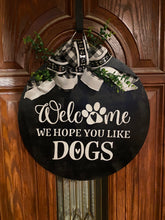 Load image into Gallery viewer, Dog Paw Door Hangers - Knot In Your House