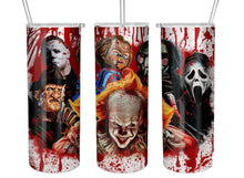 Load image into Gallery viewer, Halloween Fall Skinny Tumbler Cups - Knot In Your House