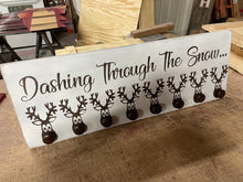 Load image into Gallery viewer, Reindeer Stocking Holder And The Stockings Were Hung - Knot In Your House
