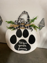 Load image into Gallery viewer, Dog Paw Door Hangers - Knot In Your House