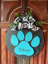 Load image into Gallery viewer, Dog Paw Door Hangers - Knot In Your House