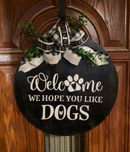 Load image into Gallery viewer, 21” Round Front Door Hanger Wreath - Knot In Your House