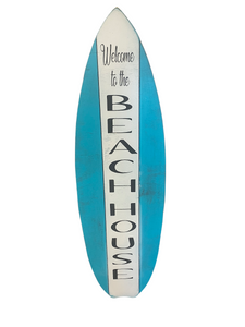 Front Porch Surfboard Welcome Sign - Knot In Your House