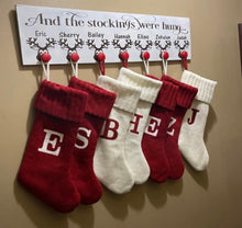 Load image into Gallery viewer, Reindeer Stocking Holder And The Stockings Were Hung - Knot In Your House