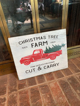 Load image into Gallery viewer, For Debbie Baby It’s Cold etc tumbler and Christmas Tree Farm Sign - Knot In Your House
