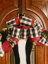 Load image into Gallery viewer, Cow Door Hanger Heifer Sign - Knot In Your House