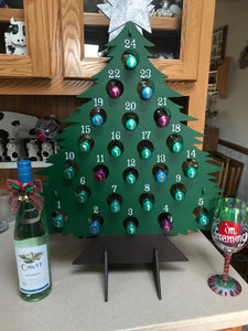 Adult Christmas Advent Calendar Wine Holder - Knot In Your House