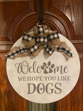 Load image into Gallery viewer, Dog Paw Door Hangers - Knot In Your House