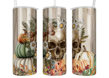 Load image into Gallery viewer, Halloween Fall Skinny Tumbler Cups - Knot In Your House