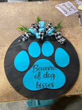 Load image into Gallery viewer, Dog Paw Door Hangers - Knot In Your House