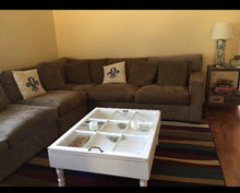 Load image into Gallery viewer, 9 Pane Shadow Box Coffee Table - Knot In Your House