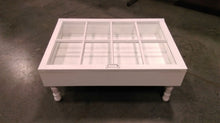 Load image into Gallery viewer, Coffee table - Window table - Wood table - Tables - 8 pane window table - 8 pane crafts - 8 pane window - Knot In Your House