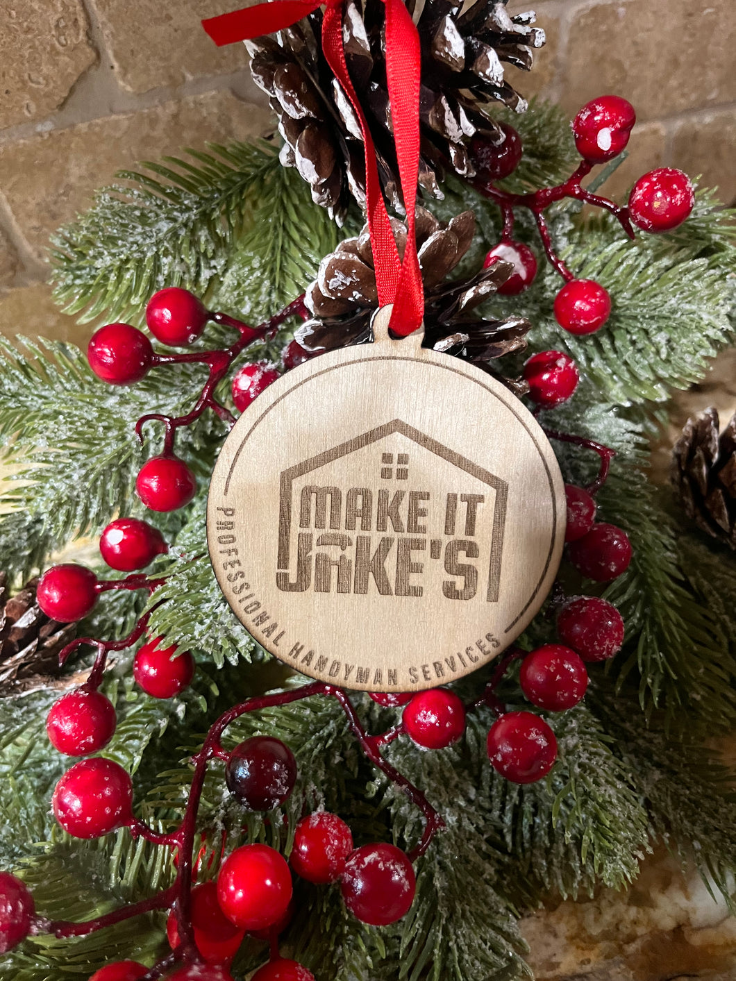 30 logo ornaments for Jake