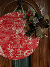 Load image into Gallery viewer, Jolly Winter Wonderland Christmas Door Hanger
