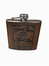 Load image into Gallery viewer, 6oz custom leather flasks
