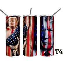 Load image into Gallery viewer, Trump 2024 Tumblers 20oz, 30 oz &amp; 40oz
