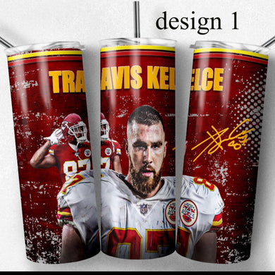 Chiefs football tumblers 20oz stainless steel - Knot In Your House