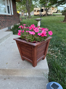 $59.99 Custom Wooden Flower Pots / Planters - Knot In Your House