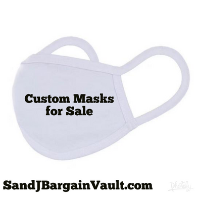8 Masks for LeAnn due ASAP white w black trim - Knot In Your House