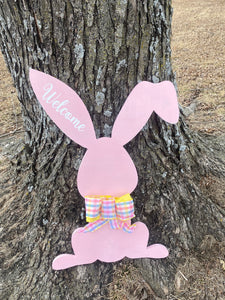 Set of 3 Easter Bunny Yard Decor Garden and Lawn Yard Art - Knot In Your House