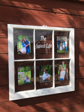 Load image into Gallery viewer, 6 Pane Wedding Window Picture Frame - Knot In Your House
