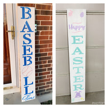 Load image into Gallery viewer, 5 Foot Tall Reversible Easter Spring Summer Front Porch Sign - Knot In Your House
